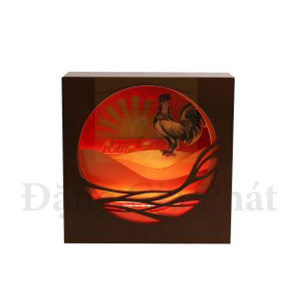 Đèn led trang trí có hình con gà 5W